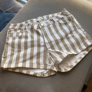 H&M Stripped Shorts